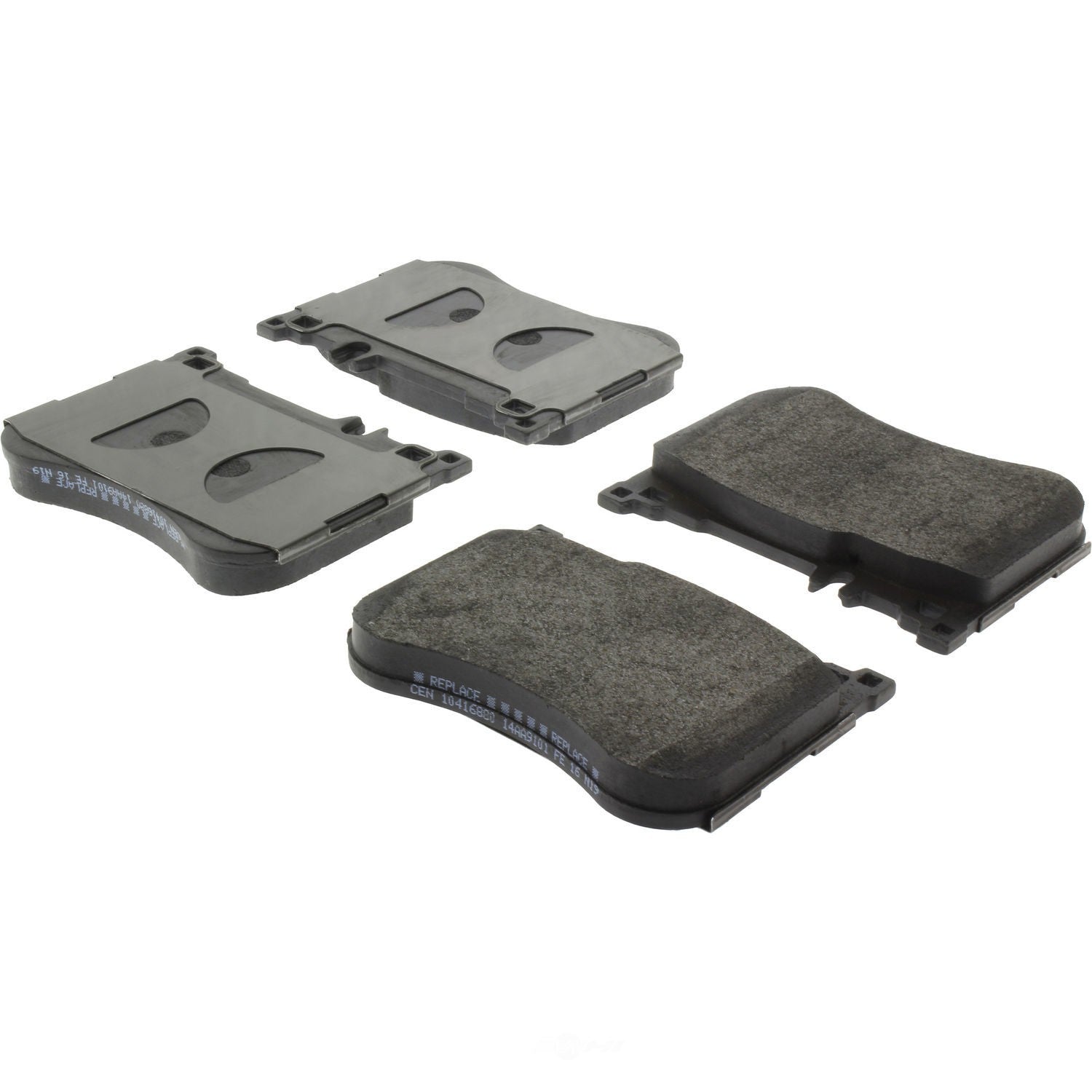 Frt Super Prem Semi-Met Brake Pads  Centric Parts  104.16880