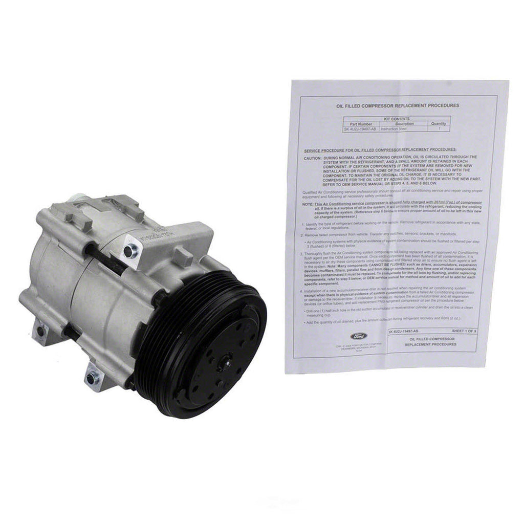 A/C Compressor-New  Motorcraft  YCC498