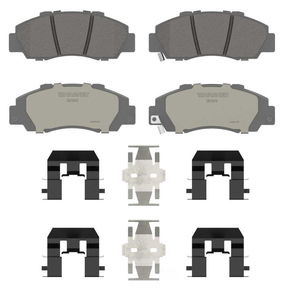 Frt Premium Ceramic Brake Pads  Wagner  OEX503