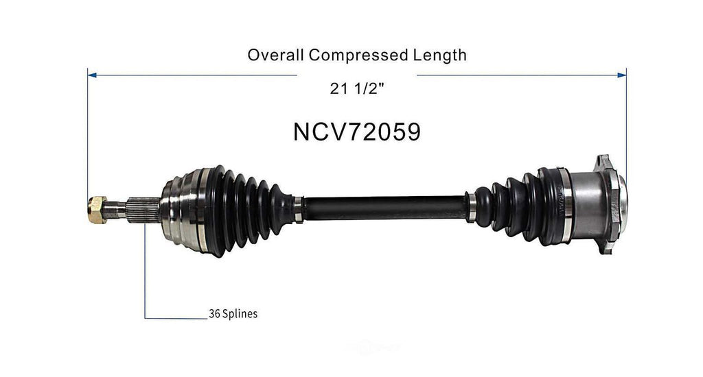 Left New CV Complete Assy   GSP North America   NCV72059