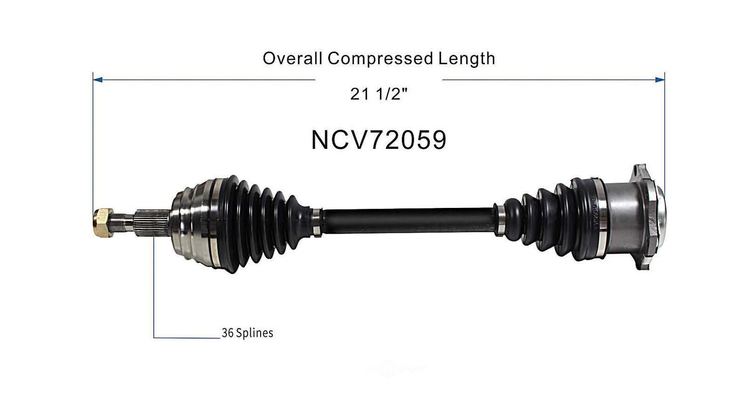 Left New CV Complete Assy   GSP North America   NCV72059