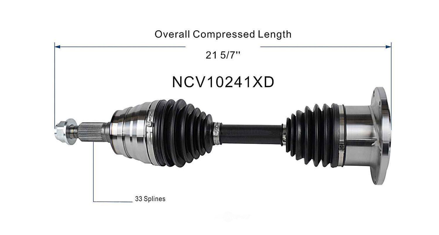 Axle Shaft Assy- CV Shaft   GSP North America   NCV10241XD