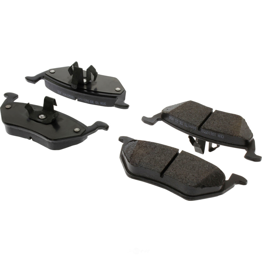 Rr Severe Duty Semi-Met Prem Brake Pad  Centric Parts  106.10550