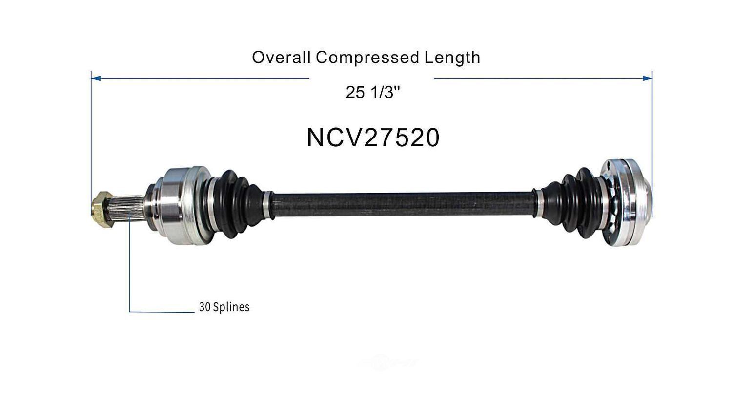 New CV Complete Assy   GSP North America   NCV27520