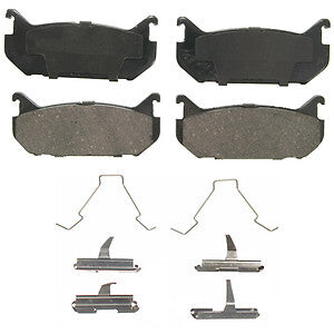 Rr Ceramic Brake Pads  Wagner  ZD584
