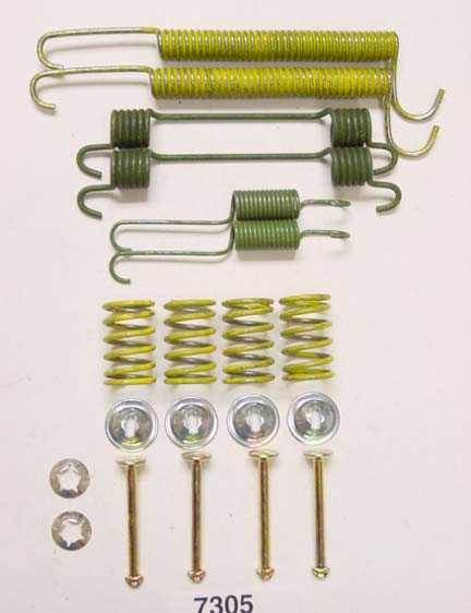 Rr Drum Hwd Kit  Better Brake Parts  7305K