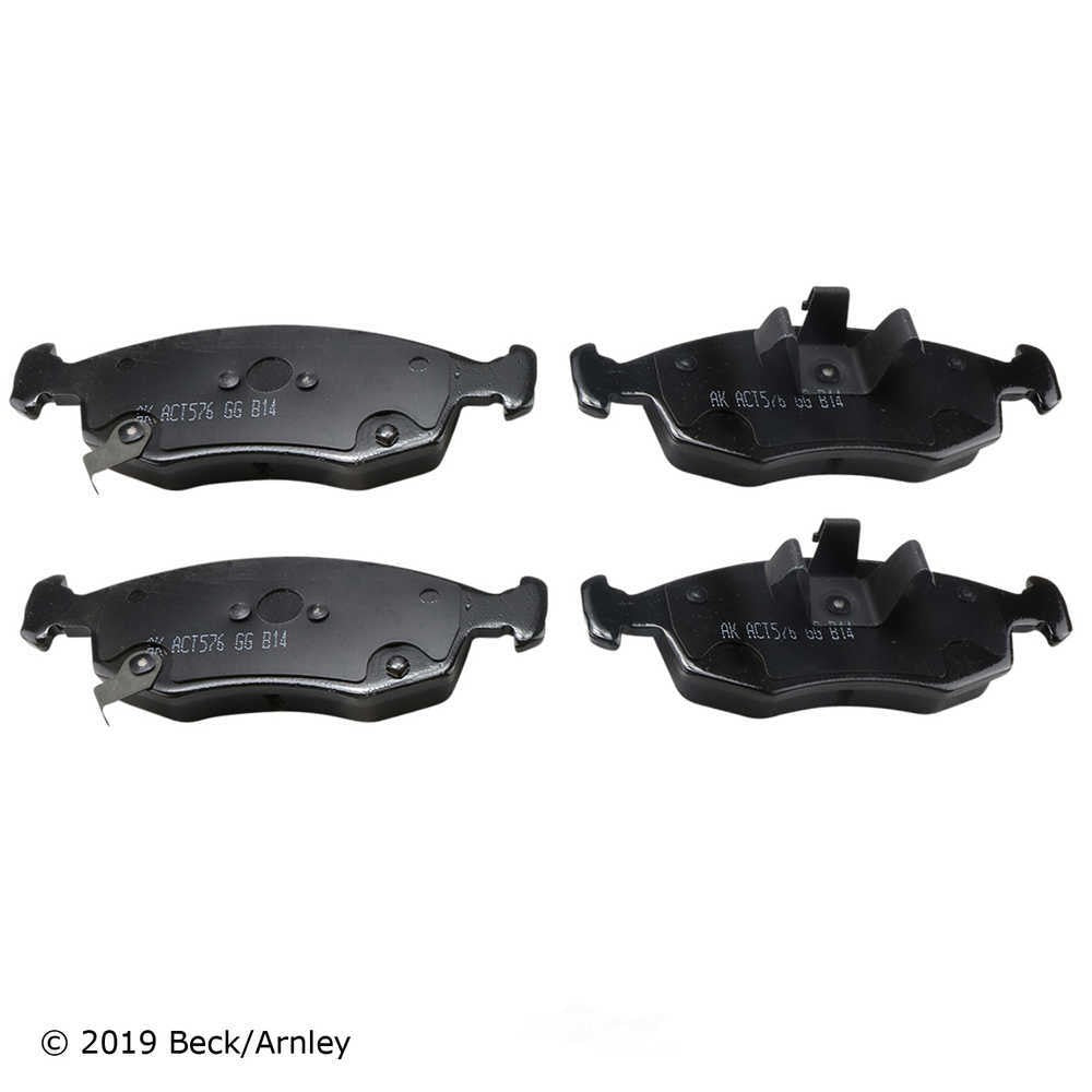 Frt OE Brake Pads  Beck/Arnley  089-1976