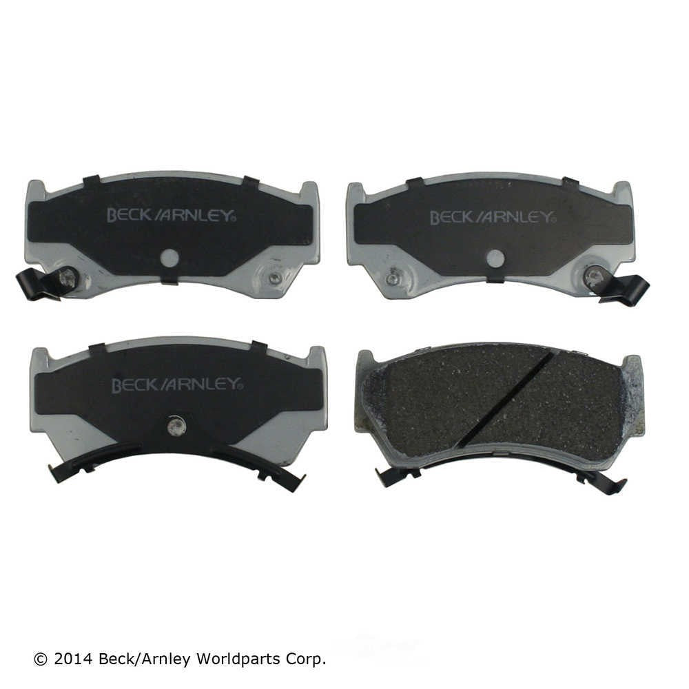 Frt Prem Brake Pads  Beck/Arnley  085-1531