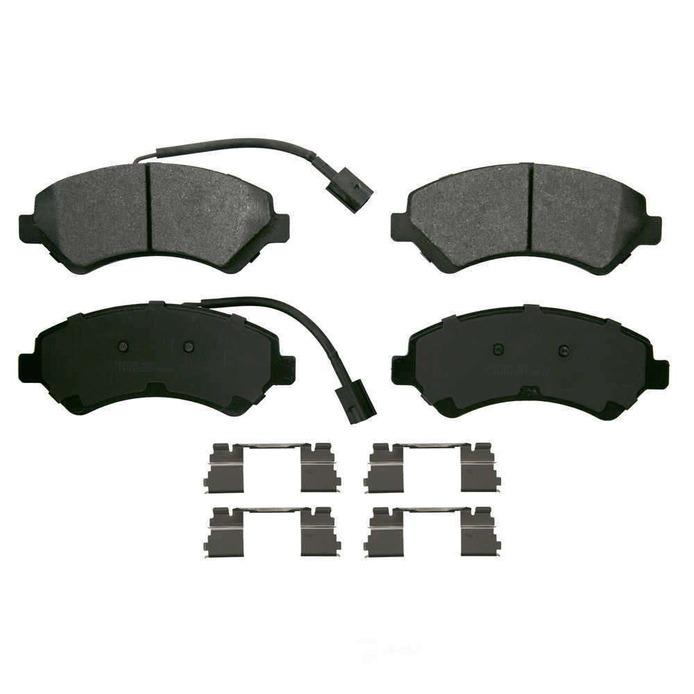 Frt Semi-Met Brake Pads  Wagner  ZX1842