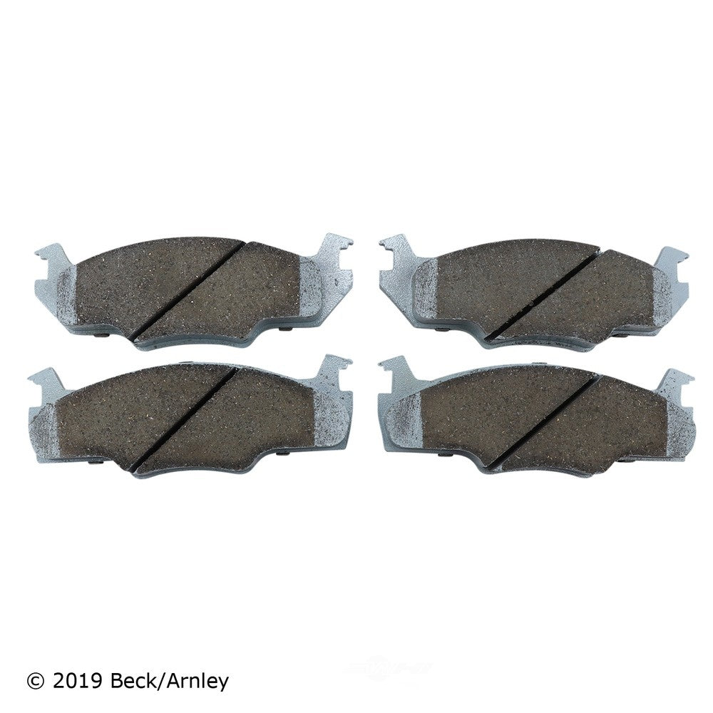 Frt Prem Brake Pads  Beck/Arnley  085-1174