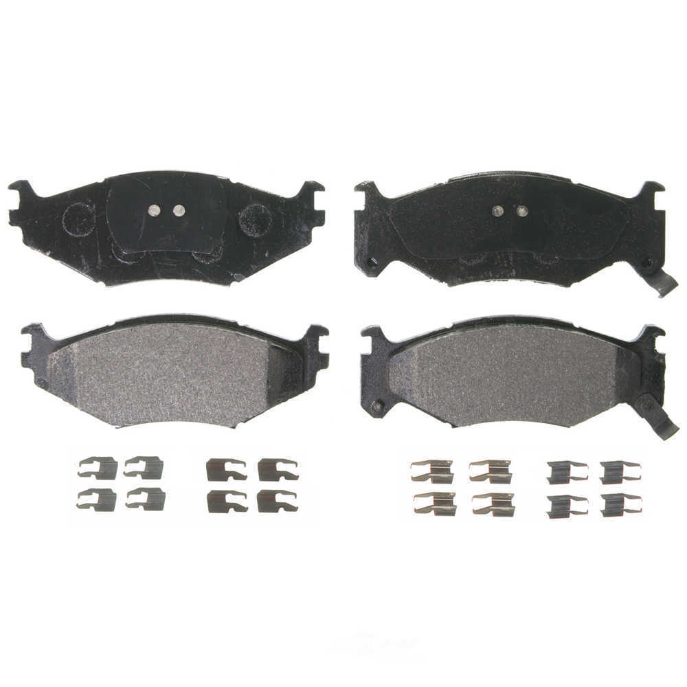 Frt Semi-Met Brake Pads  Wagner  ZX522