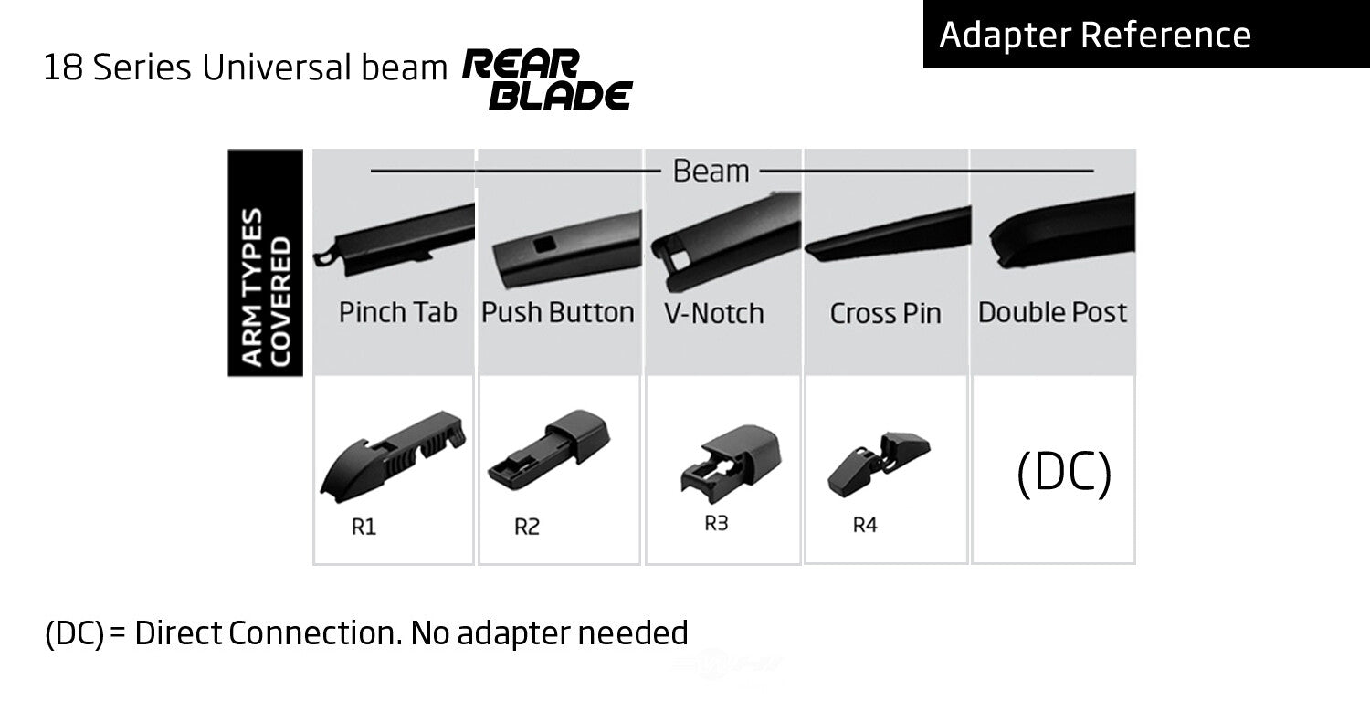 Wiper Blade  Clearplus  18167