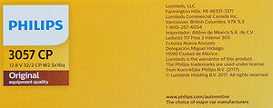 Turn Signal Light  Philips  3057CP