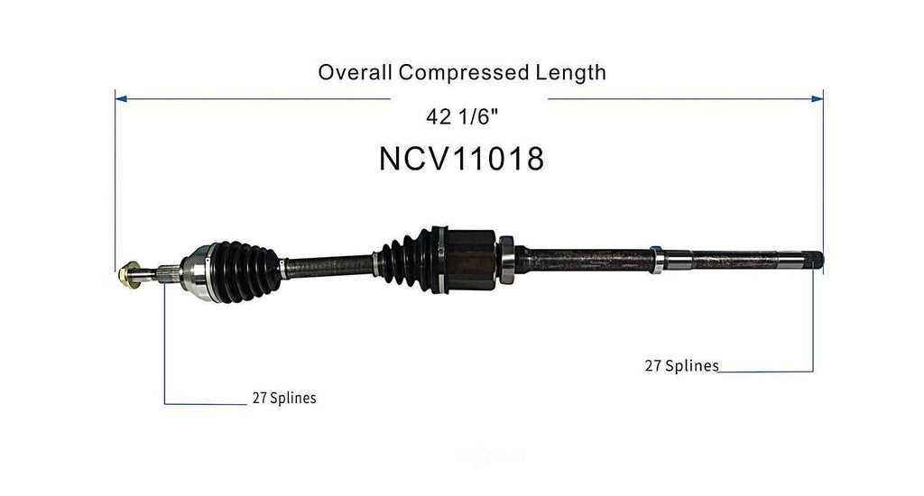 Right New CV Complete Assy   GSP North America   NCV11018