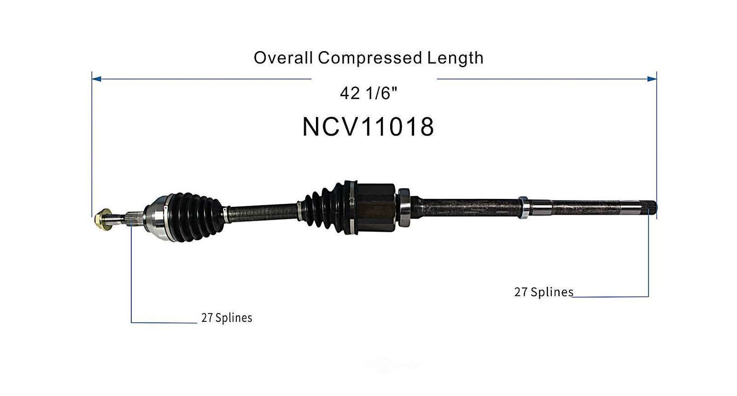 Right New CV Complete Assy   GSP North America   NCV11018