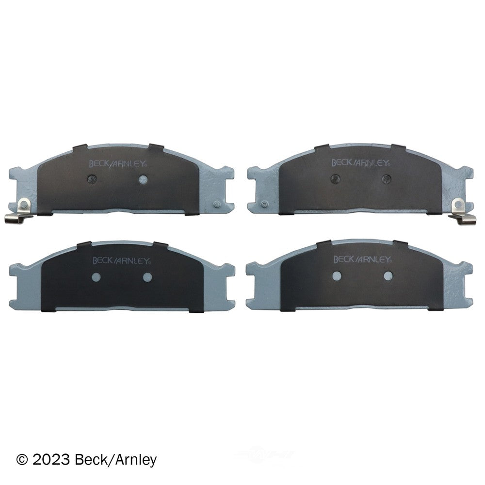 Frt Prem Brake Pads  Beck/Arnley  085-1296