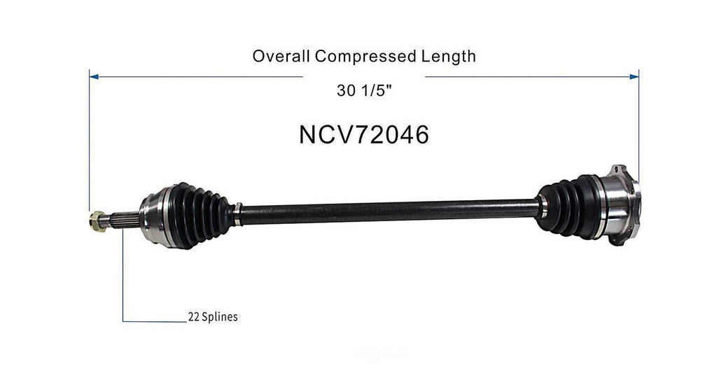 Right New CV Complete Assy   GSP North America   NCV72046