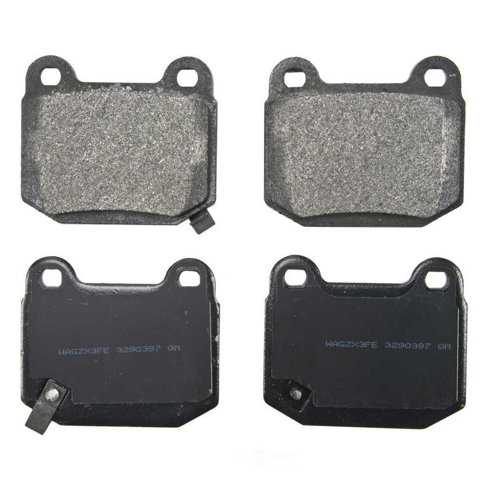 Rr Semi-Met Brake Pads  Wagner  ZX961