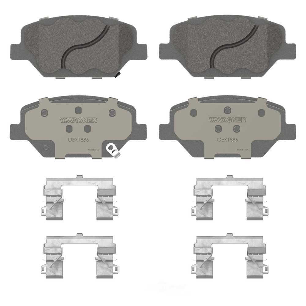 Wagner Premium OEX Ceramic Brake Pad OEX1886