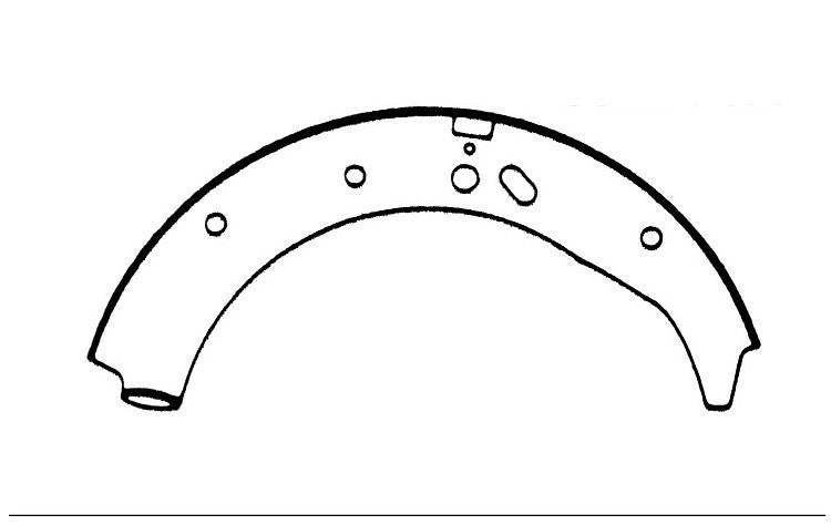 Frt Premium Brake Shoes  Centric Parts  112.03210