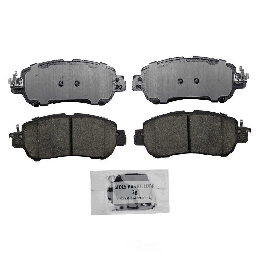 Frt Ceramic Brake Pads  Wagner  ZD2038