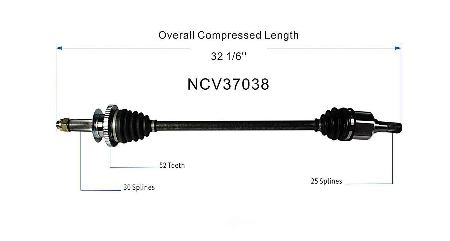 New CV Complete Assy   GSP North America   NCV37038