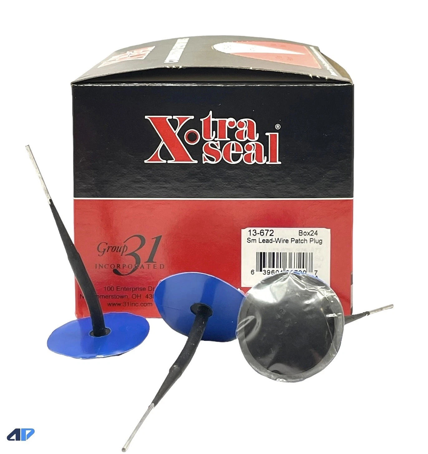 Xtra Seal 13-672 Lead Wire Small 3/16" Patch & 13-673 Lead Wire Med. 1/4 Patch Bundle