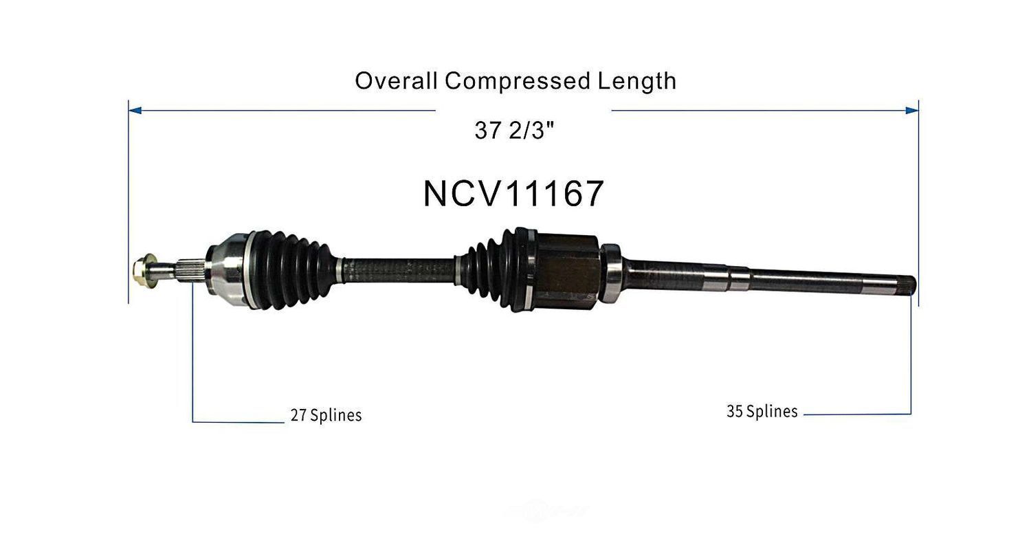 Right New CV Complete Assy   GSP North America   NCV11167