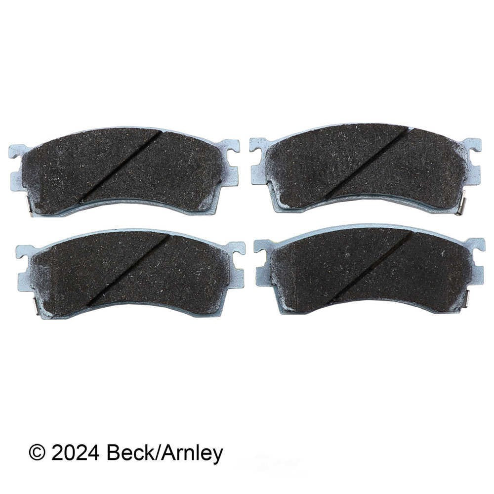 Frt Prem Brake Pads  Beck/Arnley  085-1471