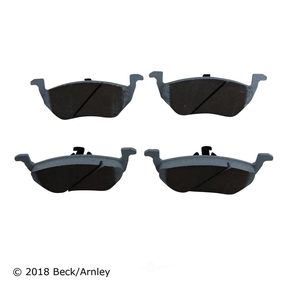 Rr Prem Brake Pads  Beck/Arnley  085-1809