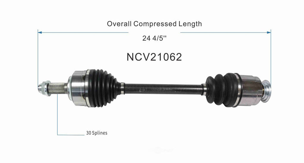 Right New CV Complete Assy   GSP North America   NCV21062