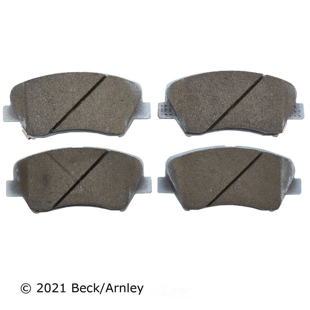 Frt Prem Brake Pads  Beck/Arnley  085-1950