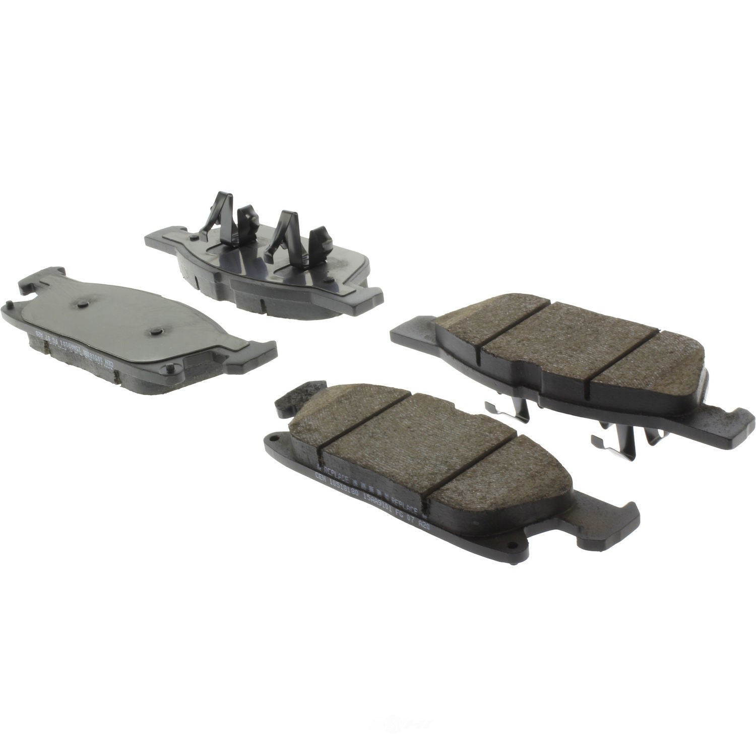 Frt Super Prem Ceramic Brake Pads  Centric Parts  105.18180