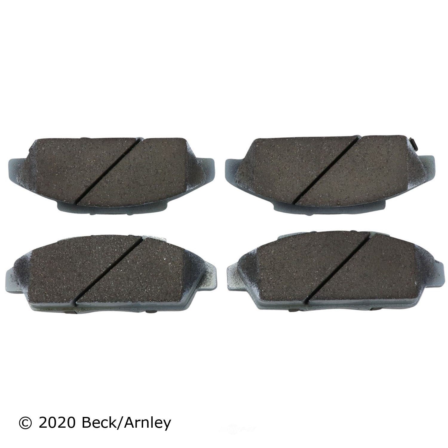 Frt Prem Brake Pads  Beck/Arnley  085-1428