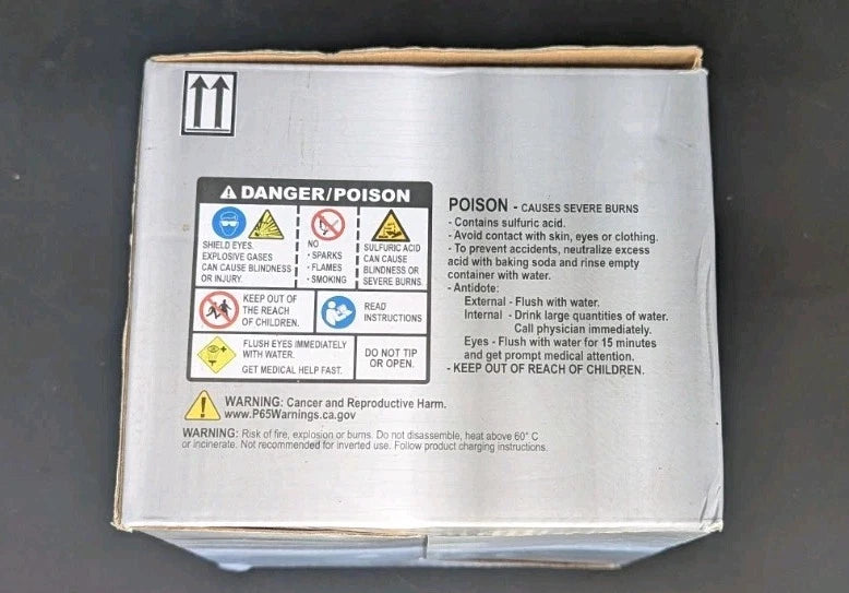 FVP Volt Edge Power Sports Battery Dry Charged AGM EBX7A-BSV - New - Ships Free