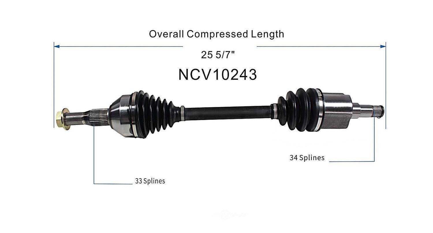 Right New CV Complete Assy   GSP North America   NCV10243
