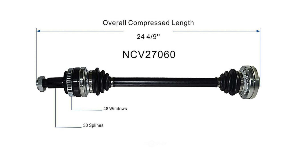 Left New CV Complete Assy   GSP North America   NCV27060