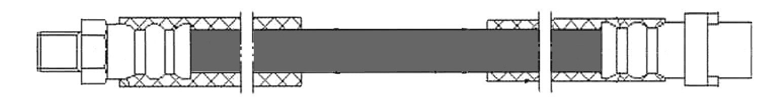 Rr Brake Hose  Centric Parts  150.34329