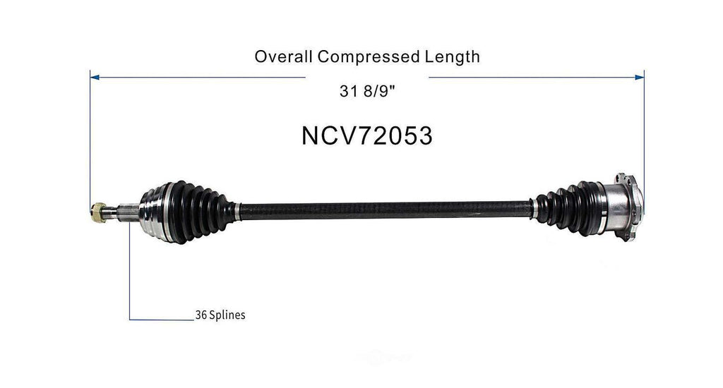 Right New CV Complete Assy   GSP North America   NCV72053