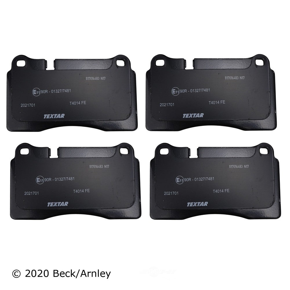 Frt OE Brake Pads  Beck/Arnley  089-1891