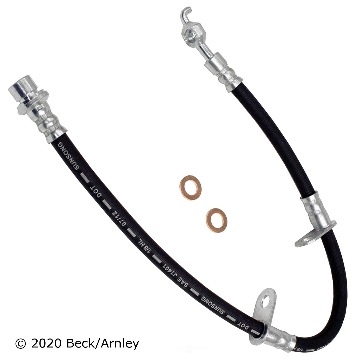 Rr Brake Hose  Beck/Arnley  073-1871