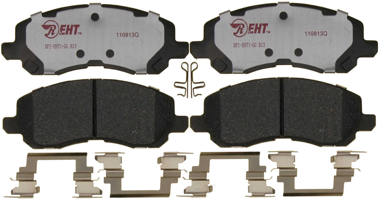 Frt Hybrid Brake Pads  Raybestos  EHT866H