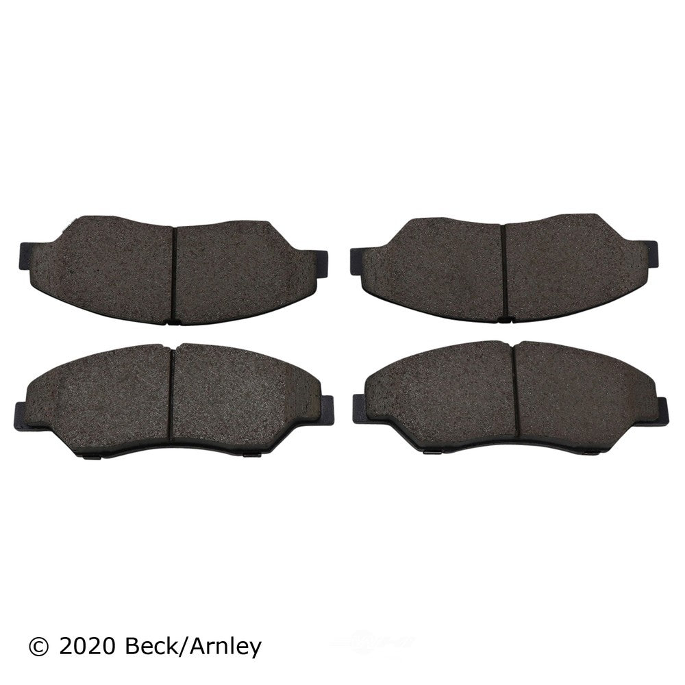 Frt OE Brake Pads  Beck/Arnley  089-1612