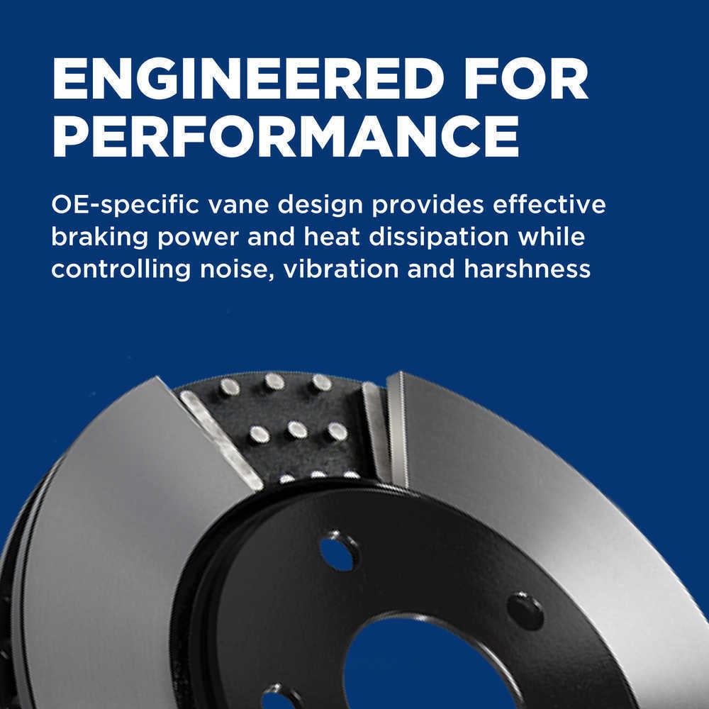 Rr Disc Brake Rotor  Wagner  BD180310E