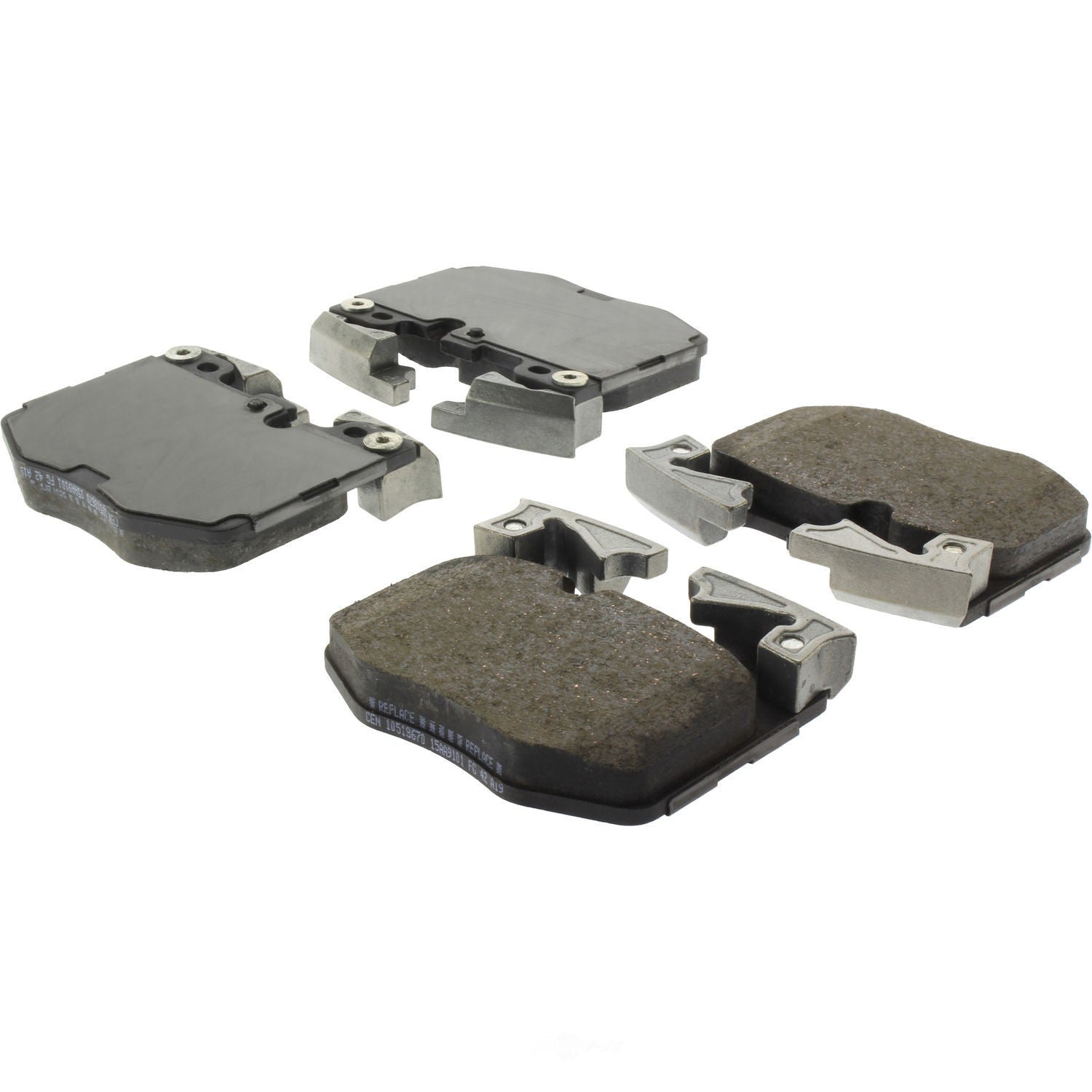 Frt Super Prem Ceramic Brake Pads  Centric Parts  105.18670