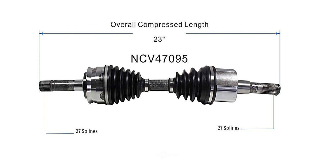 Left New CV Complete Assy   GSP North America   NCV47095