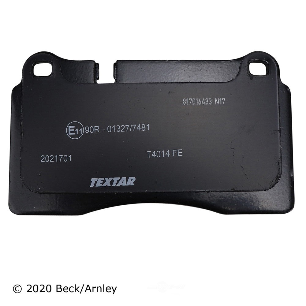 Frt OE Brake Pads  Beck/Arnley  089-1891