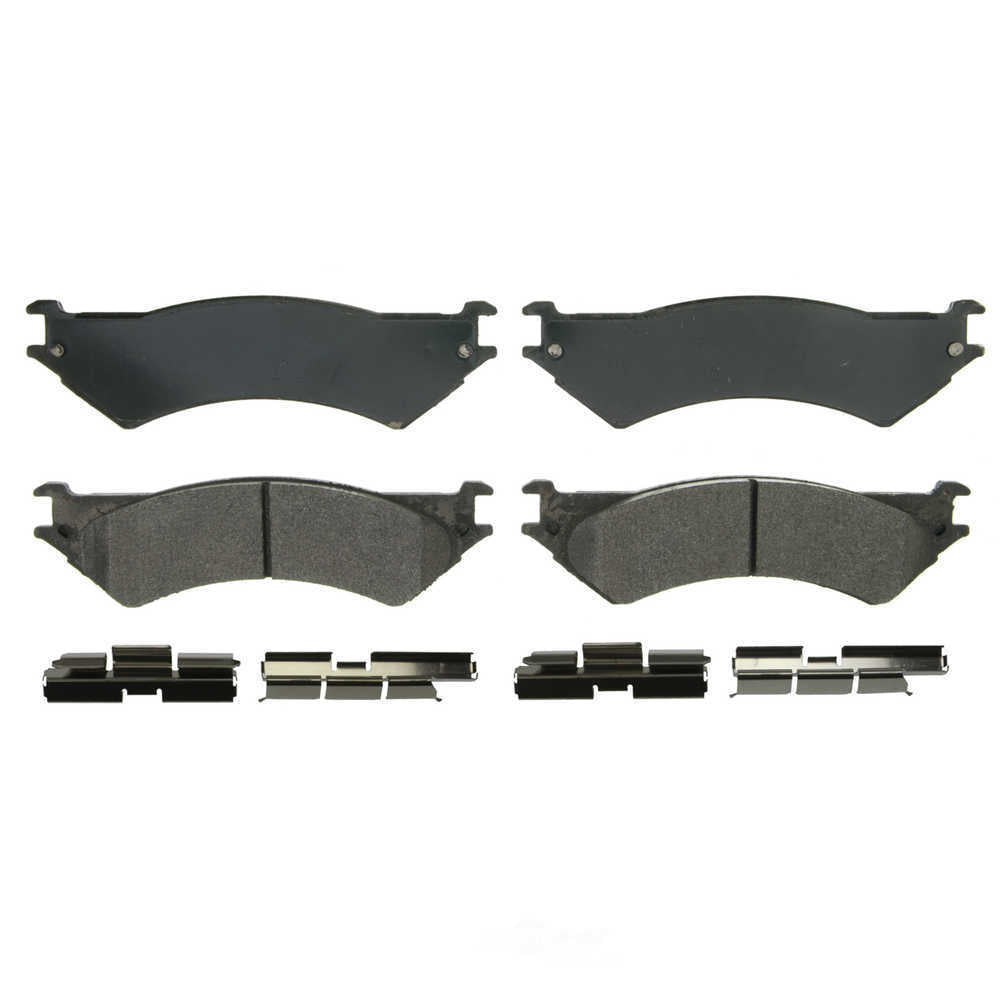 Rr Semi-Met Brake Pads  Wagner  ZX802