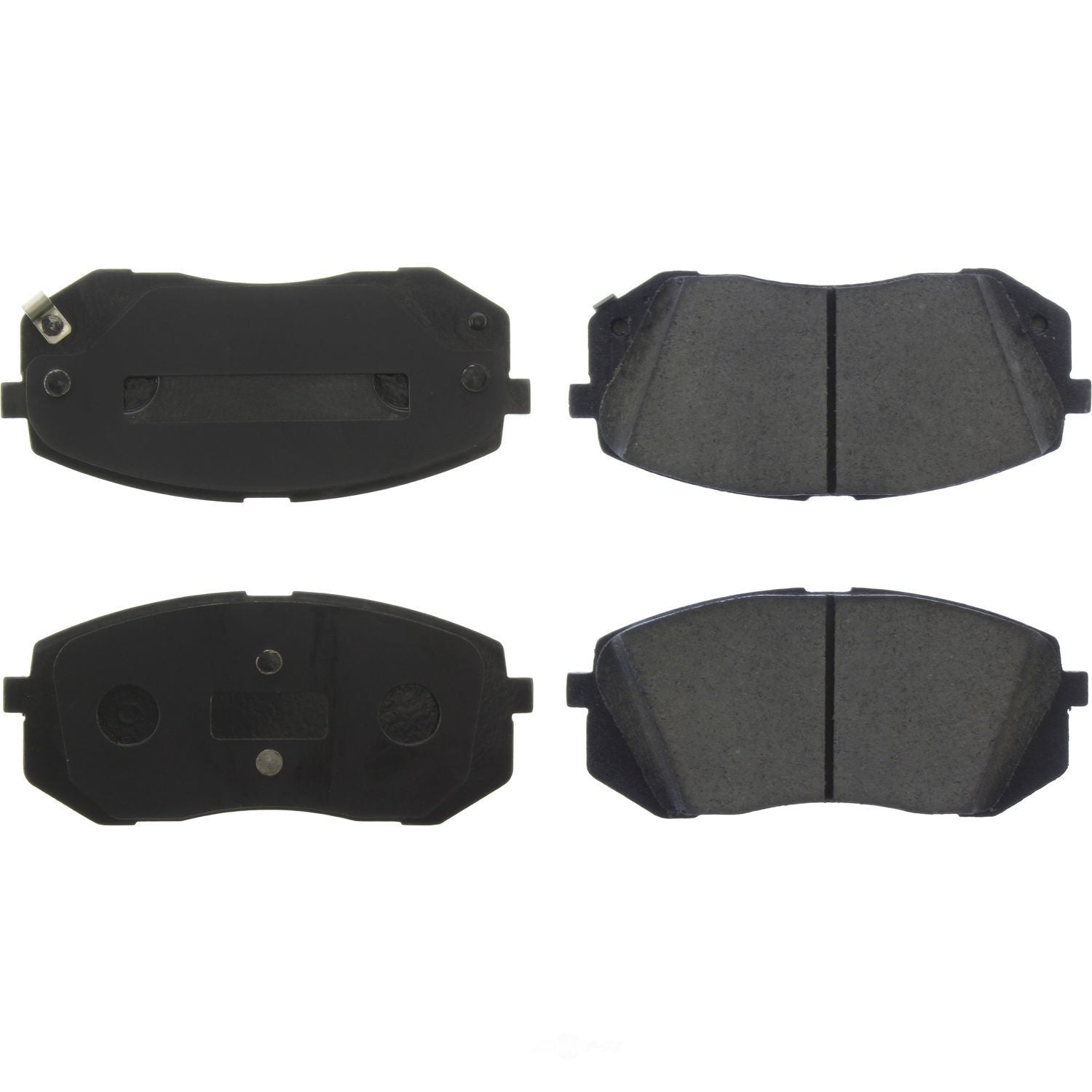 Frt Super Prem Ceramic Brake Pads  Centric Parts  105.18550