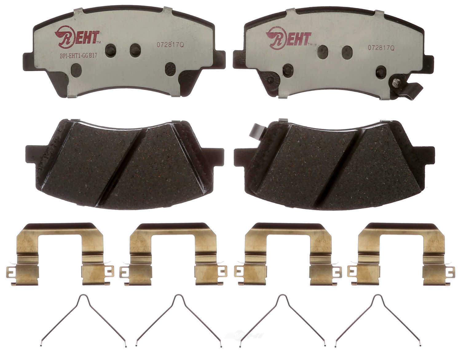Frt Hybrid Brake Pads  Raybestos  EHT1912H